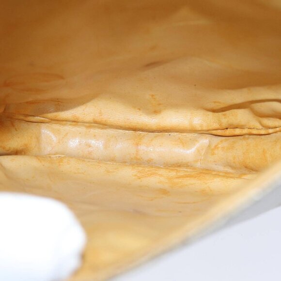 CELINE Macadam Canvas Shoulder Bag Beige Auth - Picture 10 of 16